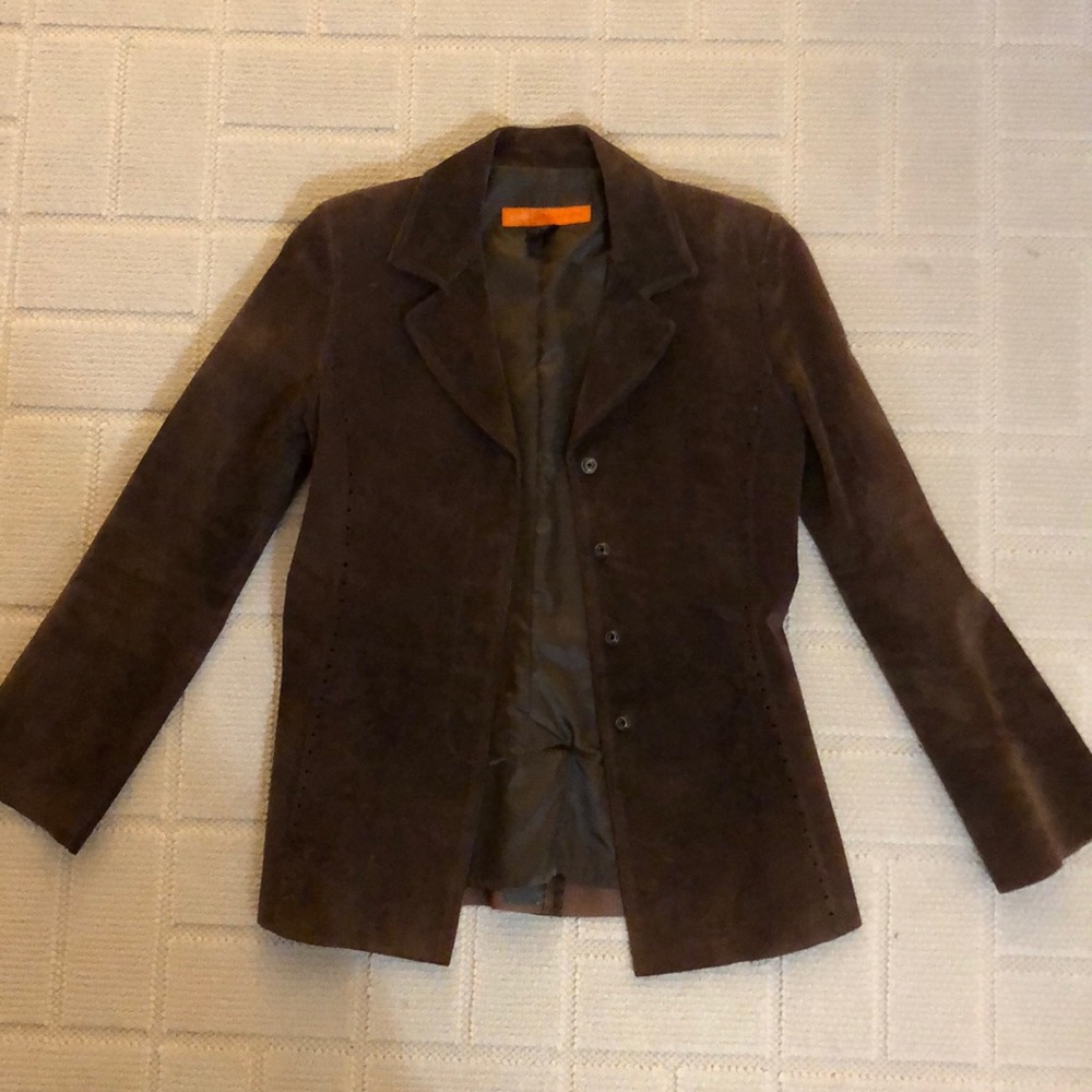 Suede Designer Jacket